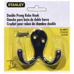 Stanley 81-9077 Double  Prong  Robe Hook Marketable Online
