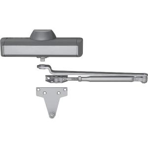 Stanley 820282 Door Closer, 185 Lb, Silver Manchester For Sale