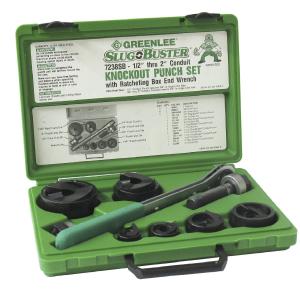 Greenlee 7238SB Knockout Set Slugbuster 1/2-2" Low Pice Fee Shipping Online