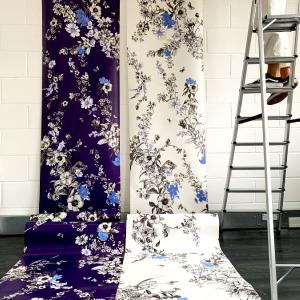 Blooming Beinagrind Wall Mural - Bone - Wallpaper Clearance Hot Sale