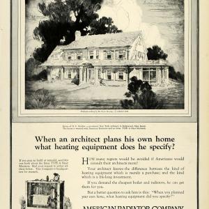 1922 Ad American Radiator Home H. E Paddon New York Heater Heating House HB2 Release Dates Cheap Online