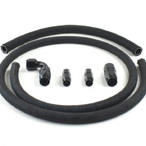 PSC | Hose Installation Kit With Gloss Black Fittings For PSC Remote Reservoir (Hydroboost) | HK2110-BB Sale Top Quality