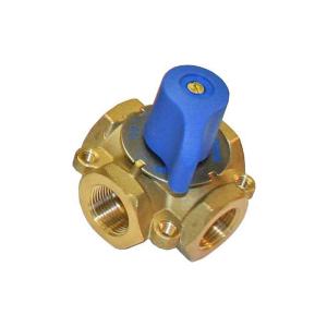 720-TEK: 4-Way Mixing Valve 3/4" Brass Cheap Visit