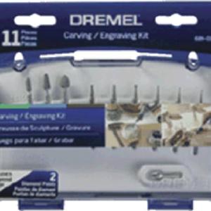 Dremel 689-01 Carving & Engraving Kit, 11 Piece Free Shipping 2025