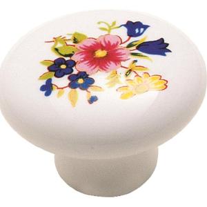 Amerock 14204WHT Allison Round Cabinet Knob, White Outlet Supply