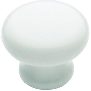Amerock 1875421 Allison Round Cabinet Knob, 1-1/4", White Sale Reliable