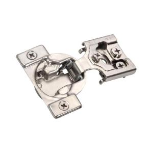Amerock 1/2 in. W X 1/2 in. L Nickel Silver Steel Overlay Hinge 2 pk Cheap Sale 100% Authentic