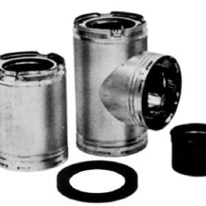 AmeriVent 6HS-TA Chimney Tee Assembly, 3 Wall Pay With Paypal