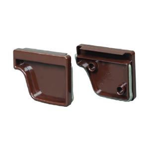 Amerimax M1611 Traditional Gutter End Cap, Brown Store Sale Online