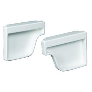 Amerimax M0611 Gutter End Cap, Vinyl, White High Quality Cheap Pice