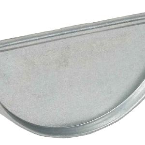 Amerimax CEN265-U Half-Round End Cap, 5 in L, 3-1/2 in W, Steel Discount Cheapest Pice