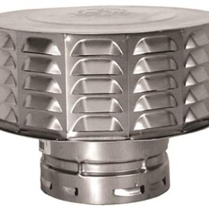 AmeriVent 4ECW Double Wall Universal Gas Vent Cap,, 4" Cheap Low Pice Fee Shipping