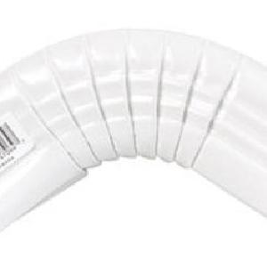 Amerimax 47264 "A" Side Elbow, 3" X 4", White, Aluminum Clearance Official