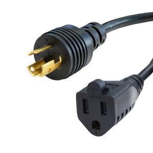 1ft NEMA L5-15P to NEMA 5-15R Power Cable - 14AWG - SJT Jacket (125V 15A) Discount Official Site