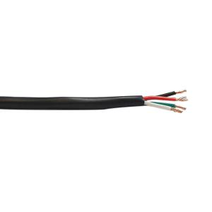 1000ft 4C 18AWG Stranded Control Cable - CMR - Black Enjoy Online