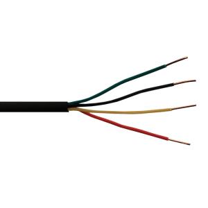 1000ft Station Z Quad Security Cable - 4C 22AWG Solid Cable CMR Riser Cheap Professional