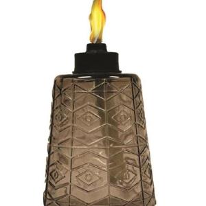Tiki 1114109 Neutral Tabletop Torch, Molded Glass, 13 Oz Fashion Style Online