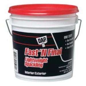Dap 12143 "Fast N Final" Spackling Compound Gallon Pictures Online