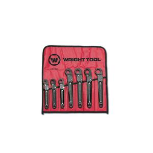 Wright Tools 1640 Ratcheting Flare Nut Wrench Set 7 Pieces Discount Store
