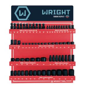 Wright Tool D959 94 Piece Standard And Deep Impact Sockets Cheap Low Cost
