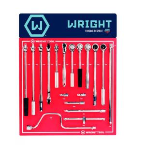 Wright Tool D983 34 Piece 3/8" Drive Handles and Attachments Free Shipping Factory Outlet