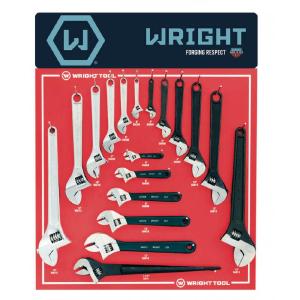 Wright Tool D961 Adjustable Wrench Set 18 Pieces Online Cheap Quality