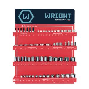 Wright Tool D947 61 Piece 6-Point Standard and Deep Sockets and Hex Bits Shop Offer For Sale