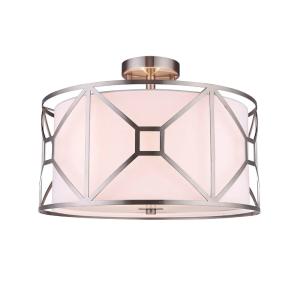 Woodbridge Lighting Regan 3-light Semi-flush w/ Embedded LED Pick A Best