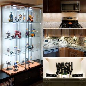 Wireless RGB 6-Light LED Under Cabinet Puck Light (Set of 6) Wide Range Of Cheap Online