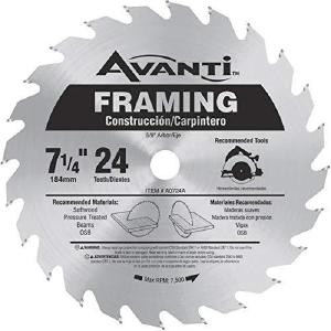 Avanti 7-1/4" x 24-Tooth Framing Circular Saw Blade A0724A 10Pk Buy Cheap Low Cost