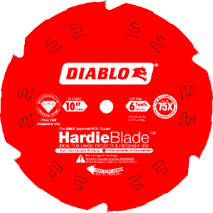 10% OFF 5 OR MORE !!! Diablo 10" x 6T HardieBlade Saw Blade for Fiber Cement D1006DH Cheap Browse