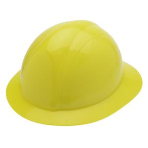 NSI SH-200Y Fully Adjustable Yellow Full-Brim Safety Helmet for Construction Excellent