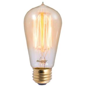 60-Watt ST18 Incandescent Light Bulb Medium Base (E26) Antique Nostalgic Thread 2200K (4-Pack) Latest Collections