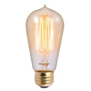 60-Watt ST18 Incandescent Light Bulb Medium Base (E26) Antique Nostalgic Thread 2200K (4-Pack) Sale Hot Sale