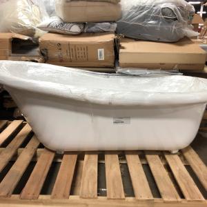 61x30" Cast Iron Clawfoot Tub View
