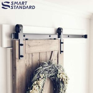 6ft Heavy Duty Sturdy Sliding Barn Door Hardware Kit K6866 Best Place Sale Online