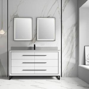 60" Single Sink Kathyia Free Standing Vanity Free Shipping Marketable