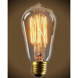 60 Watt ST18 Incandescent Non-Dimmable Light Bulb Warm White (2200K) E26/Medium (Standard) Base (SET OF 2) From China Cheap Pice