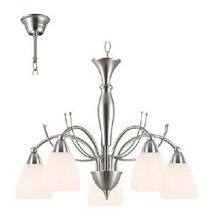 5 Lt Sasha Chandelier Satin Chrome E14 5x40w Best Wholesale Cheap Pice