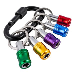 5 Pc Quick Release Bit Holder Set On Carabiner Clip Buy Cheap Order