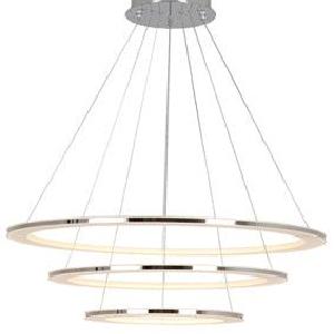 Hemisphere 3 Lt Pendant 800mm Chrome Sale Low Shipping Fee