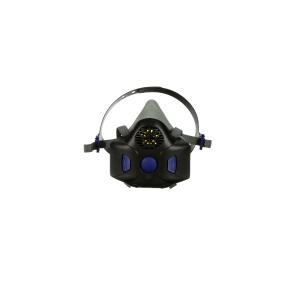 3M Secure Click Half Facepiece Reusable Respirator with SpeakingDiaphragm Outlet Finishline