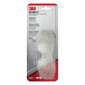 3M SecureFit 200 Eyewear, SF200H1-DC, Clear, Clear Lens, Anti-Fog Free Shipping Good Selling