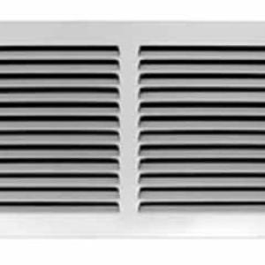 True Aire C170 12X12 Greystone Sidewall Grille, White, 12" x 12" Fashion Style Cheap Online