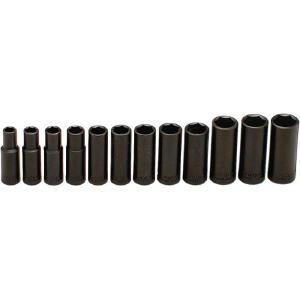Wright Tool 357 3/8" Drive 6 Point Deep Impact Socket Set Great Deals Sale Online