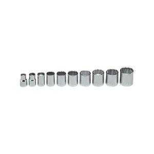 Wright Tool 378 3/8 Drive 10 Piece 12 Point Standard Socket Set Clearance Get To Buy
