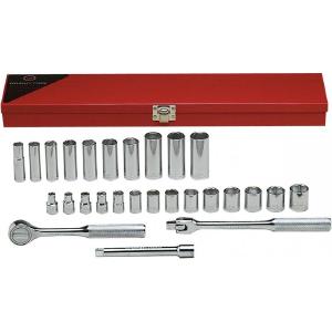 Wright Tool 377 3/8" Drive 6 Point Standard and Deep Socket Set Sale Purchase