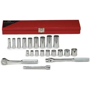Wright Tool 337 3/8" Drive, 6 Point Standard and Deep Socket Set Cheap Sale Collections