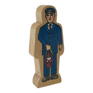 Wooden Railway Lamp Workman Cheap Sale Latest Collections