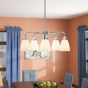 Dornhof 5 Light Shaded Chandelier (#683) Buy Cheap Explore